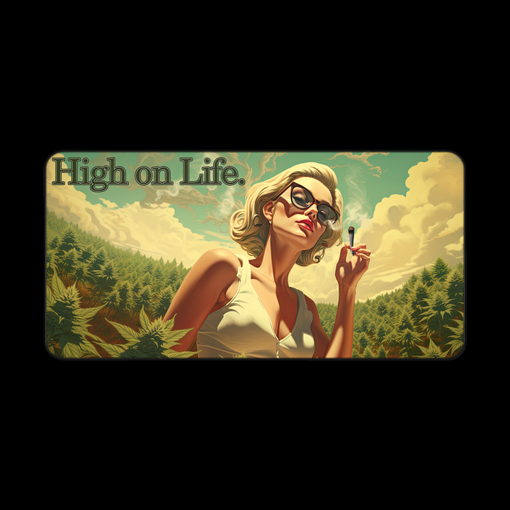 High on Life Desk Mat